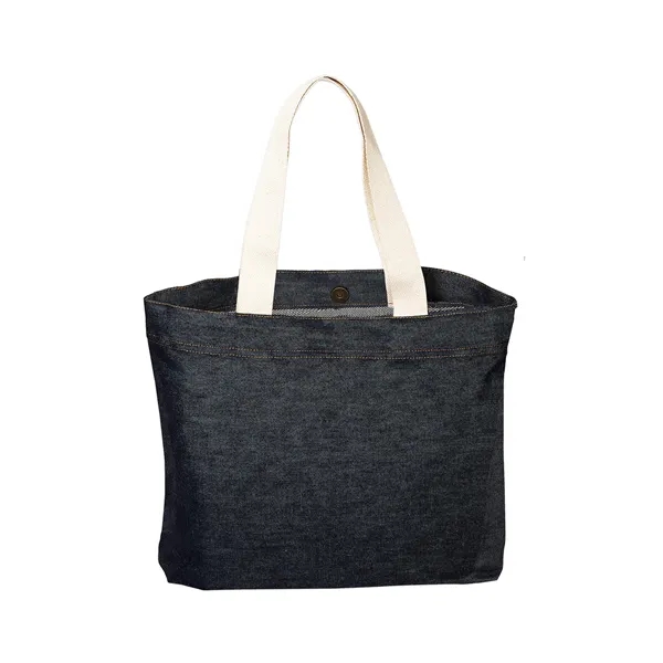 Denim Tote Bag - Denim Tote Bag - Image 2 of 2