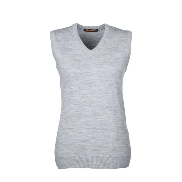 Harriton Ladies' Pilbloc™ V-Neck Sweater Vest - Harriton Ladies' Pilbloc™ V-Neck Sweater Vest - Image 21 of 27