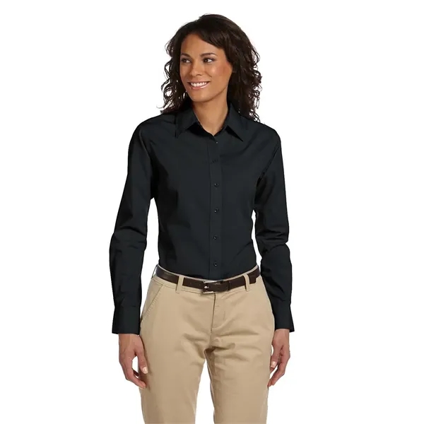 Harriton Ladies' Essential Poplin - Harriton Ladies' Essential Poplin - Image 26 of 41