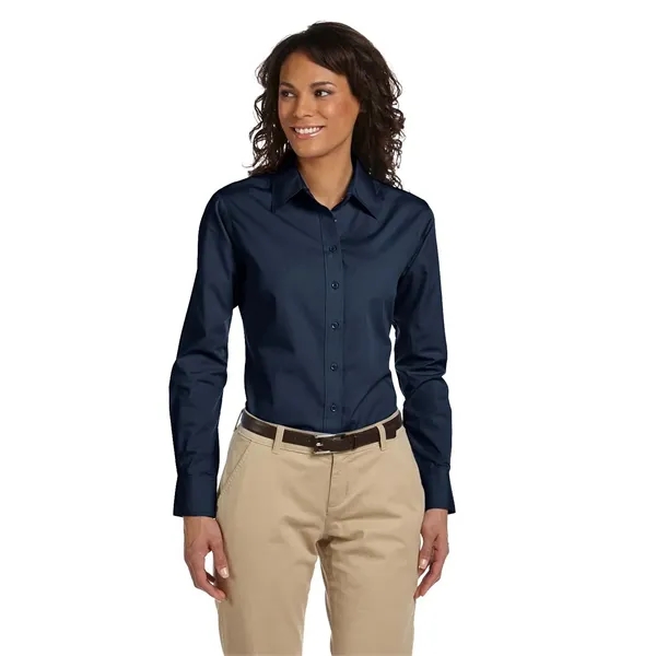 Harriton Ladies' Essential Poplin - Harriton Ladies' Essential Poplin - Image 27 of 41