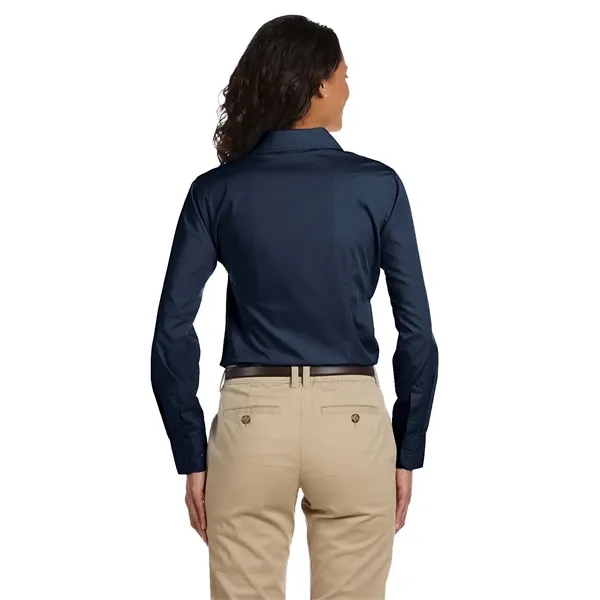 Harriton Ladies' Essential Poplin - Harriton Ladies' Essential Poplin - Image 29 of 41