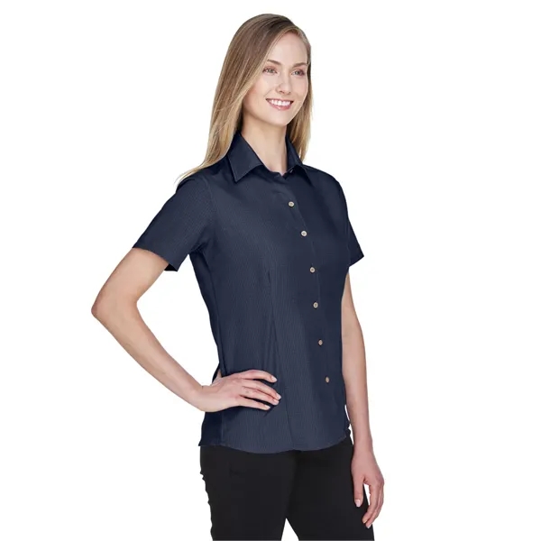 Harriton Ladies' Barbados Textured Camp Shirt - Harriton Ladies' Barbados Textured Camp Shirt - Image 67 of 79