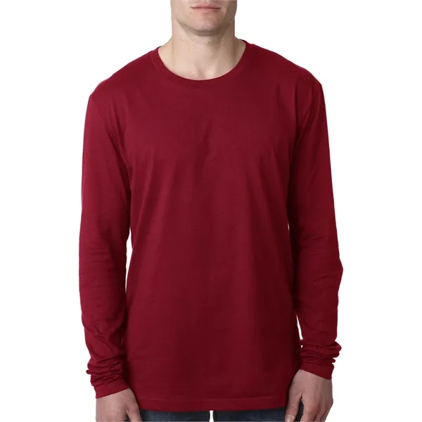 Next Level Apparel Men's Cotton Long-Sleeve Crew - Next Level Apparel Men's Cotton Long-Sleeve Crew - Image 73 of 87