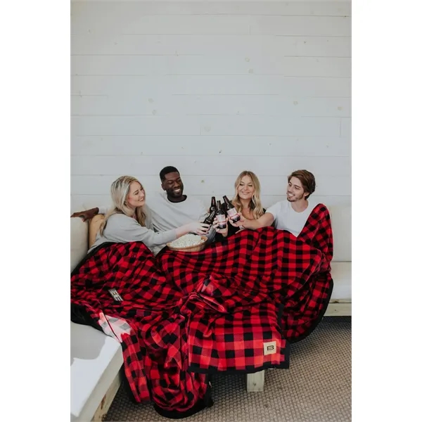 Original Stretch ™ Blanket - Red Plaid 8 x 8 - Original Stretch ™ Blanket - Red Plaid 8 x 8 - Image 2 of 2