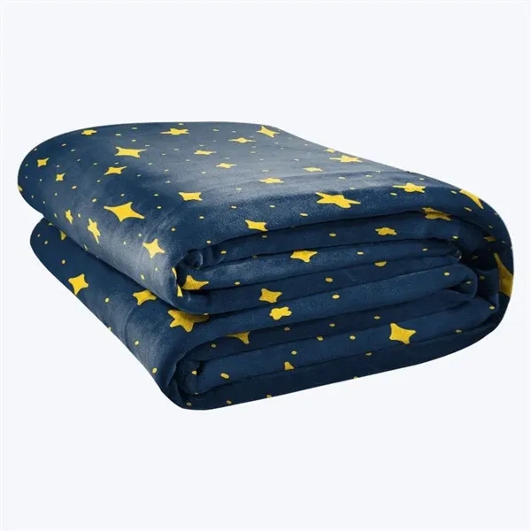 Original Stretch ™ Blanket - Navy Stars 8 x 8 - Original Stretch ™ Blanket - Navy Stars 8 x 8 - Image 0 of 2