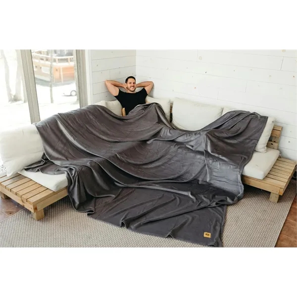 Original Stretch ™ Blanket - Light Grey 10 x 10 - Original Stretch ™ Blanket - Light Grey 10 x 10 - Image 2 of 2