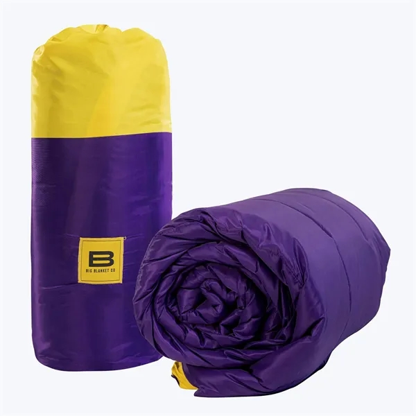 XL Outdoorsy™ Blanket - Purple / Yellow - XL Outdoorsy™ Blanket - Purple / Yellow - Image 0 of 1