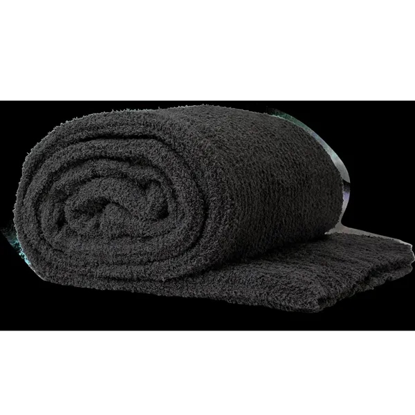 Premier Plush™ Blanket - Charcoal 10 x 10 - Premier Plush™ Blanket - Charcoal 10 x 10 - Image 0 of 1