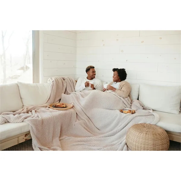 Premier Plush™ Blanket - Oatmeal 10 x 10 - Premier Plush™ Blanket - Oatmeal 10 x 10 - Image 1 of 1