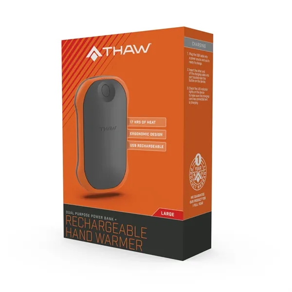 Thaw® Large Rechargeable Hand Warmer & Powerbank - Thaw® Large Rechargeable Hand Warmer & Powerbank - Image 3 of 7