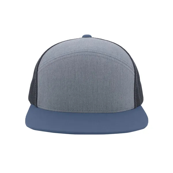 Pacific Headwear Arch Trucker Snapback Cap - Pacific Headwear Arch Trucker Snapback Cap - Image 4 of 24