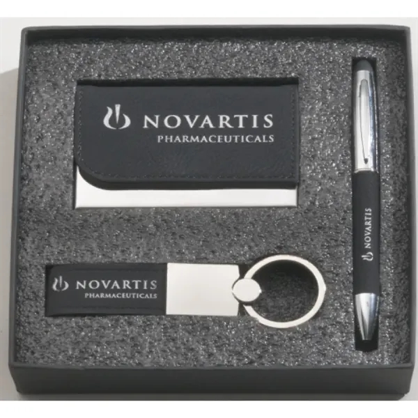 Black Leather Gift Set - Black Leather Gift Set - Image 0 of 0