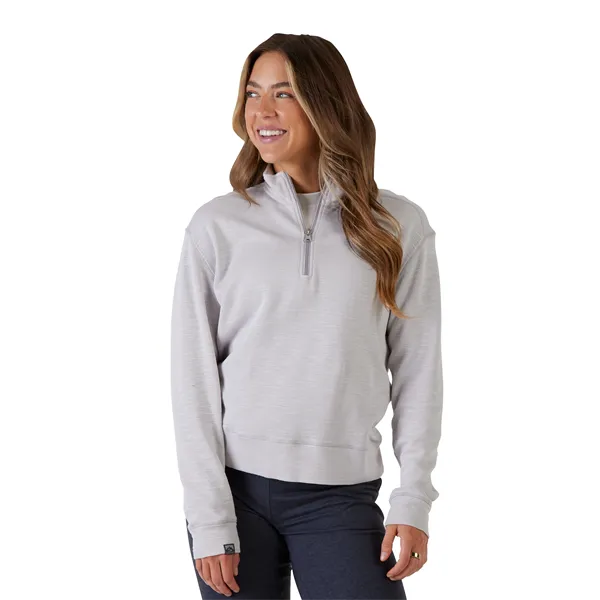 Storm Creek Women's Shoreliner Cotton/Bamboo Quarter Zip - Storm Creek Women's Shoreliner Cotton/Bamboo Quarter Zip - Image 8 of 16
