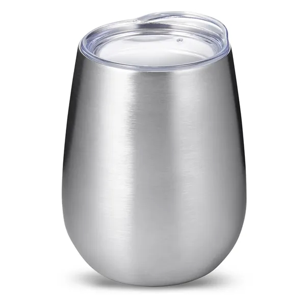 Prime Line 10oz Stemless Vacuum Wine Tumbler With Lid - Prime Line 10oz Stemless Vacuum Wine Tumbler With Lid - Image 11 of 17