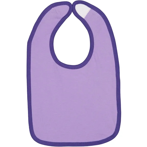 Rabbit Skins Infant Contrast Trim Bib - Rabbit Skins Infant Contrast Trim Bib - Image 24 of 27