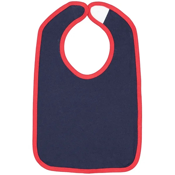 Rabbit Skins Infant Contrast Trim Bib - Rabbit Skins Infant Contrast Trim Bib - Image 25 of 27