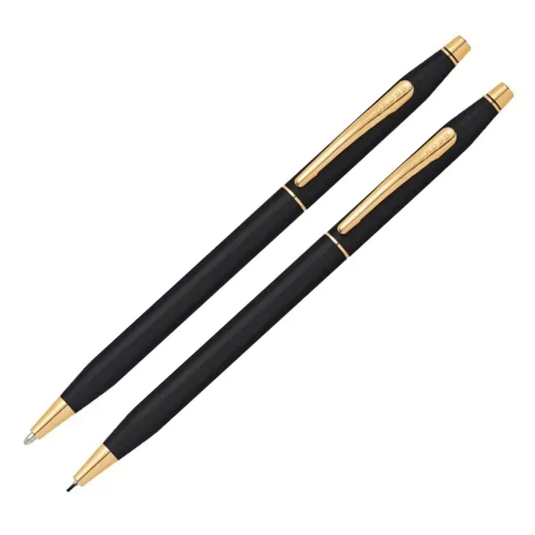 Classic Century® Black Ballpoint Pen & Pencil Set - Classic Century® Black Ballpoint Pen & Pencil Set - Image 0 of 5