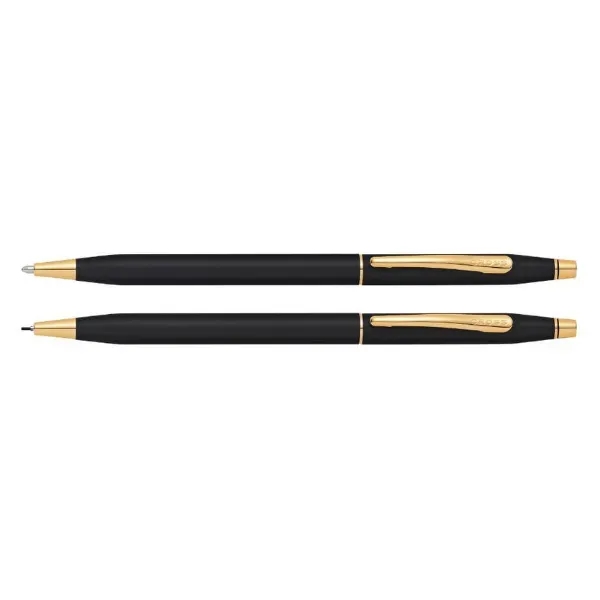 Classic Century® Black Ballpoint Pen & Pencil Set - Classic Century® Black Ballpoint Pen & Pencil Set - Image 1 of 5