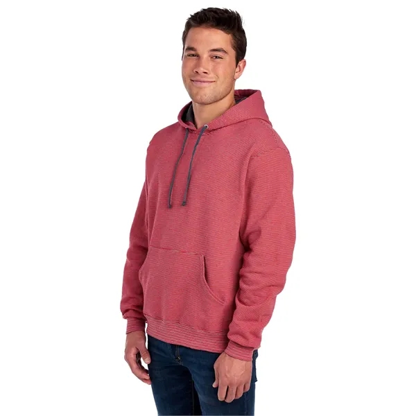 Fruit of the Loom Adult Sofspun® Striped Hooded Sweatshirt - Fruit of the Loom Adult Sofspun® Striped Hooded Sweatshirt - Image 19 of 35