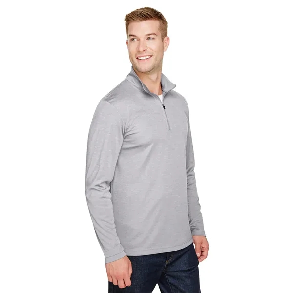 Team 365 Men's Zone Sonic Heather Performance Quarter-Zip - Team 365 Men's Zone Sonic Heather Performance Quarter-Zip - Image 31 of 63