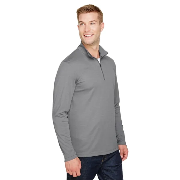 Team 365 Men's Zone Sonic Heather Performance Quarter-Zip - Team 365 Men's Zone Sonic Heather Performance Quarter-Zip - Image 36 of 63