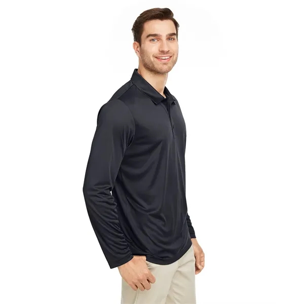 Team 365 Men's Zone Performance Long Sleeve Polo - Team 365 Men's Zone Performance Long Sleeve Polo - Image 18 of 46