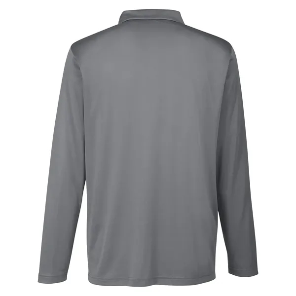 Team 365 Men's Zone Performance Long Sleeve Polo - Team 365 Men's Zone Performance Long Sleeve Polo - Image 35 of 46