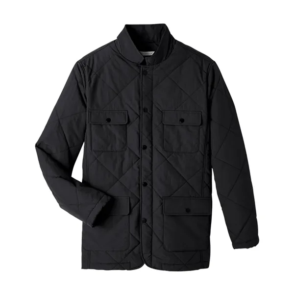 UltraClub Men's Dawson Quilted Hacking Jacket - UltraClub Men's Dawson Quilted Hacking Jacket - Image 13 of 17