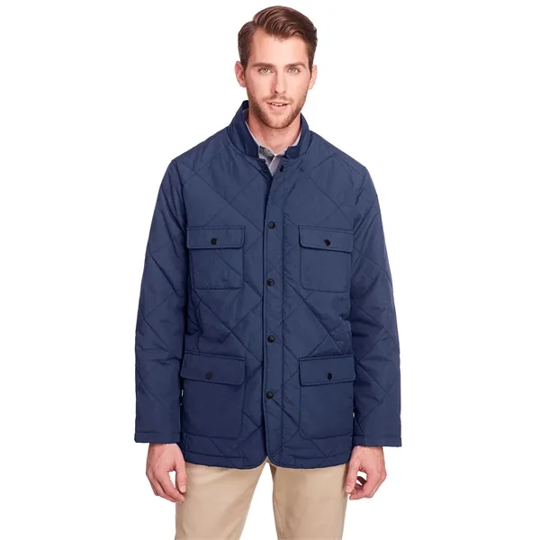 UltraClub Men's Dawson Quilted Hacking Jacket - UltraClub Men's Dawson Quilted Hacking Jacket - Image 9 of 17