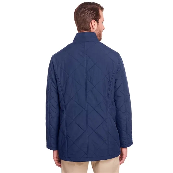 UltraClub Men's Dawson Quilted Hacking Jacket - UltraClub Men's Dawson Quilted Hacking Jacket - Image 10 of 17