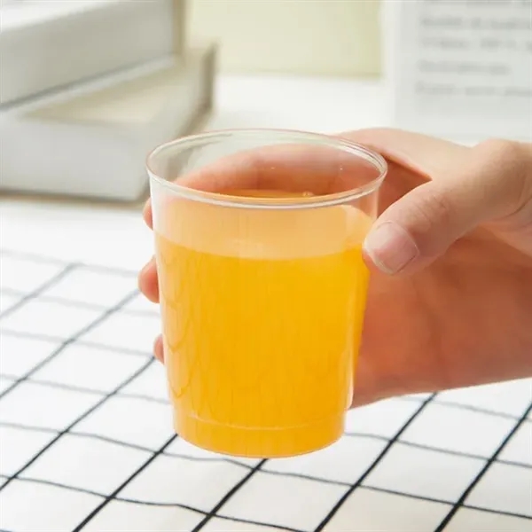 8 oz Rigid Plastic Disposable Cups - 8 oz Rigid Plastic Disposable Cups - Image 1 of 3