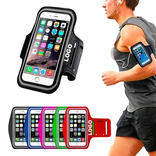 Water Resistant Arm Bag Running Armband Phone Holder Case - Water Resistant Arm Bag Running Armband Phone Holder Case - Image 0 of 3