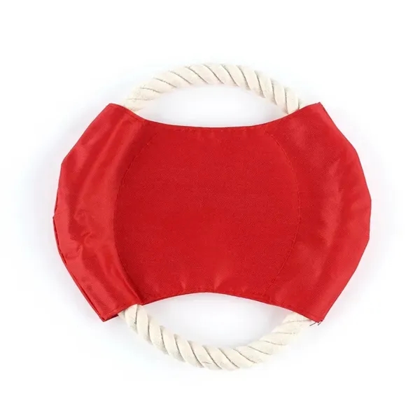 Pet Cotton Rope Frisbee - Pet Cotton Rope Frisbee - Image 2 of 5