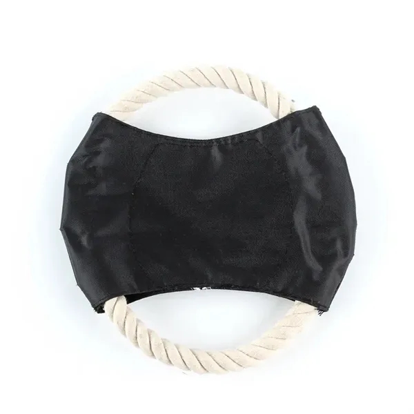 Pet Cotton Rope Frisbee - Pet Cotton Rope Frisbee - Image 3 of 5
