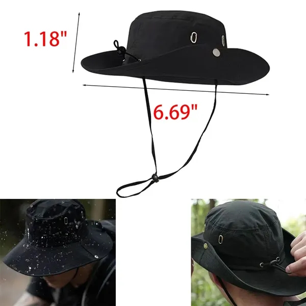 UV Protection Wide Brim Bucket Hat - UV Protection Wide Brim Bucket Hat - Image 1 of 1