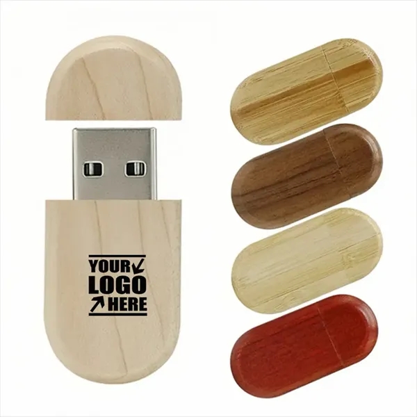 Wooden USB Flash Drive - Wooden USB Flash Drive - Image 0 of 2