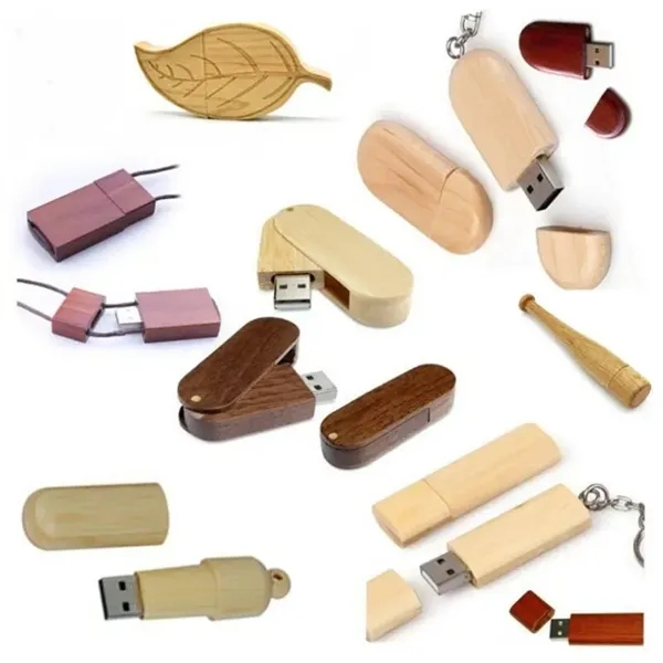 Wooden USB Flash Drive - Wooden USB Flash Drive - Image 1 of 2