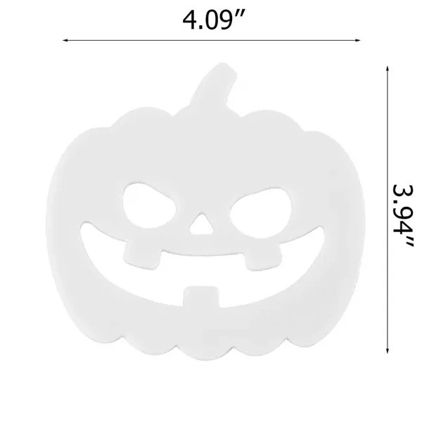 Luminous Halloween Pumpkin Silicone Coaster Cup Mat Pad - Luminous Halloween Pumpkin Silicone Coaster Cup Mat Pad - Image 1 of 3