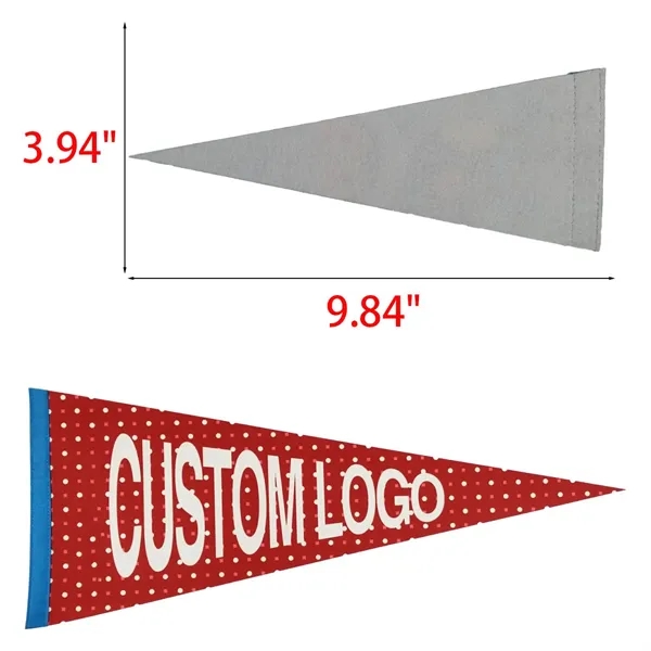 Colorful Felt Pennants For Outdoor Campfires - Colorful Felt Pennants For Outdoor Campfires - Image 1 of 1