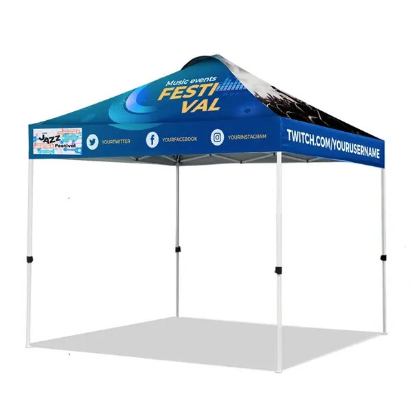 Pop Up Tent Polyester With Vented Canopy - Pop Up Tent Polyester With Vented Canopy - Image 0 of 5
