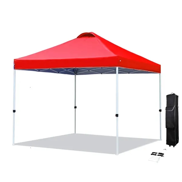 Pop Up Tent Polyester With Vented Canopy - Pop Up Tent Polyester With Vented Canopy - Image 1 of 5