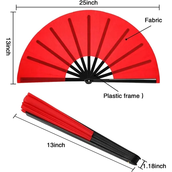 Folding Hand Fan - Folding Hand Fan - Image 1 of 5