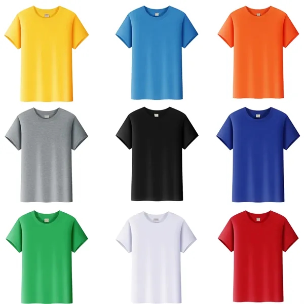 Custom Advertising Cotton Sports T-Shirt - Custom Advertising Cotton Sports T-Shirt - Image 1 of 1