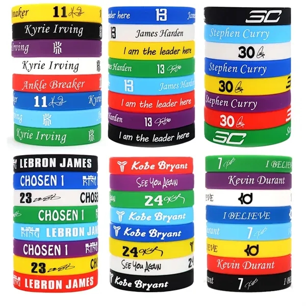 Rubber Wristbands Silicone Bracelet - Rubber Wristbands Silicone Bracelet - Image 2 of 2