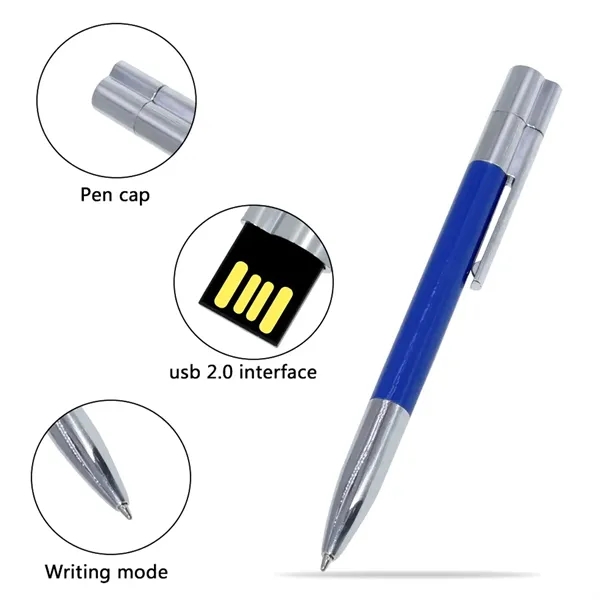 2in1 USB Flash Drive Ballpoint Pen - 2in1 USB Flash Drive Ballpoint Pen - Image 1 of 2