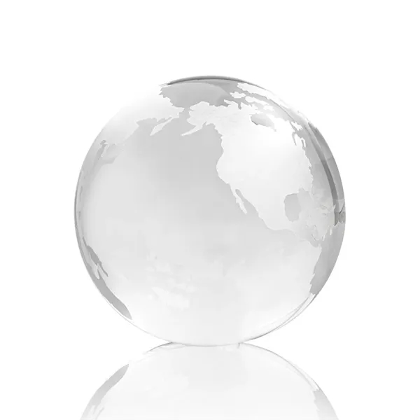 Globe Paperweight - Clear - Globe Paperweight - Clear - Image 5 of 11
