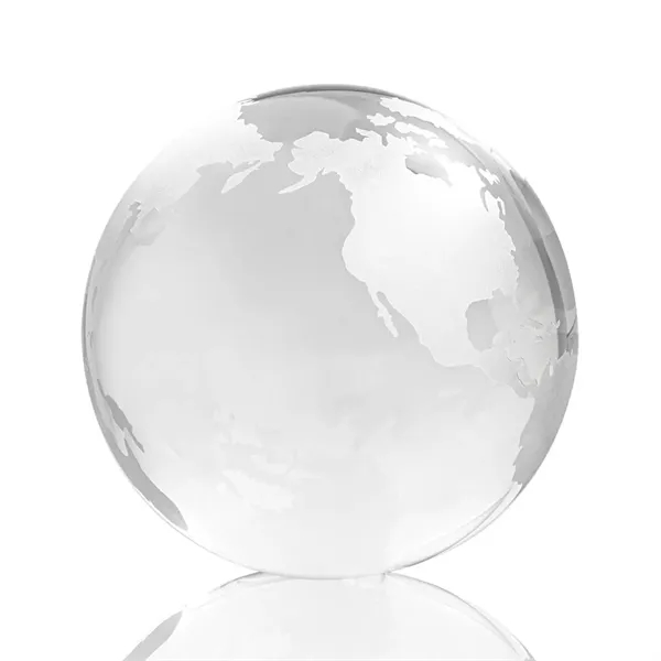 Globe Paperweight - Clear - Globe Paperweight - Clear - Image 9 of 11