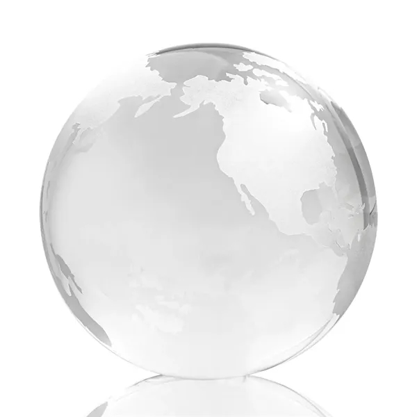 Globe Paperweight - Clear - Globe Paperweight - Clear - Image 11 of 11