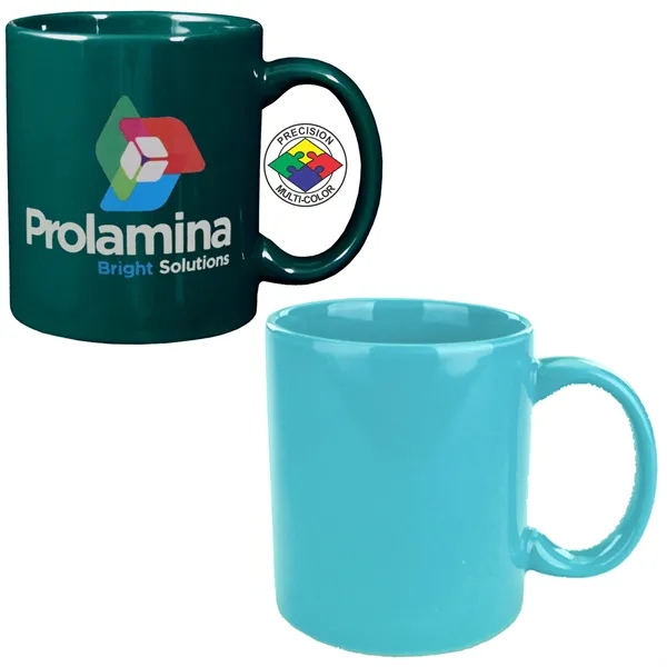 11oz C-Handle Stoneware Mug, spot color - 11oz C-Handle Stoneware Mug, spot color - Image 12 of 24