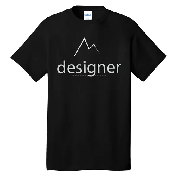 Core Cotton Tee 5.4 oz - Core Cotton Tee 5.4 oz - Image 2 of 23